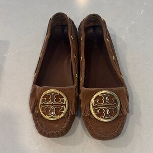Tory Burch Alexandria Fringe Moccasin- Size 7.5